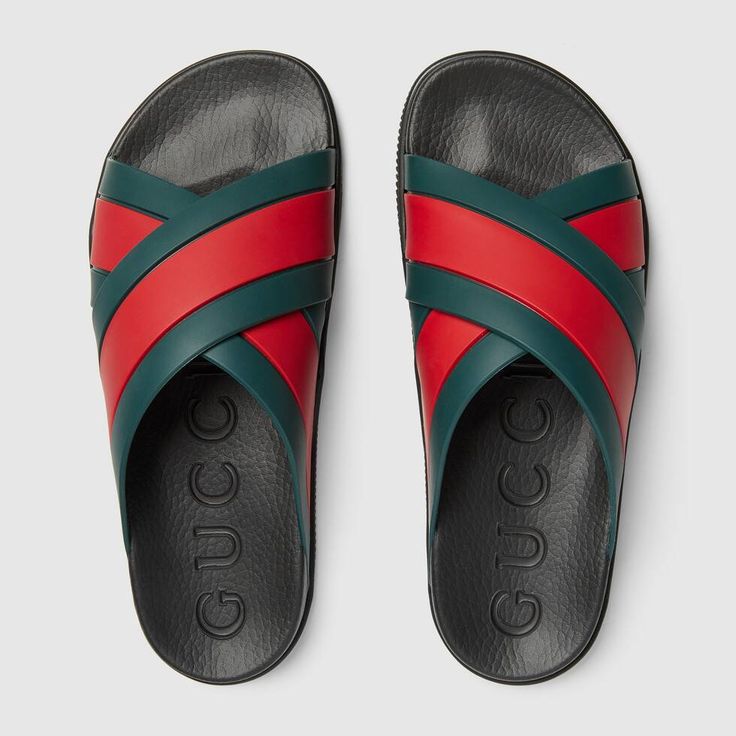 Gucci Rubber Slide Sandals for Men